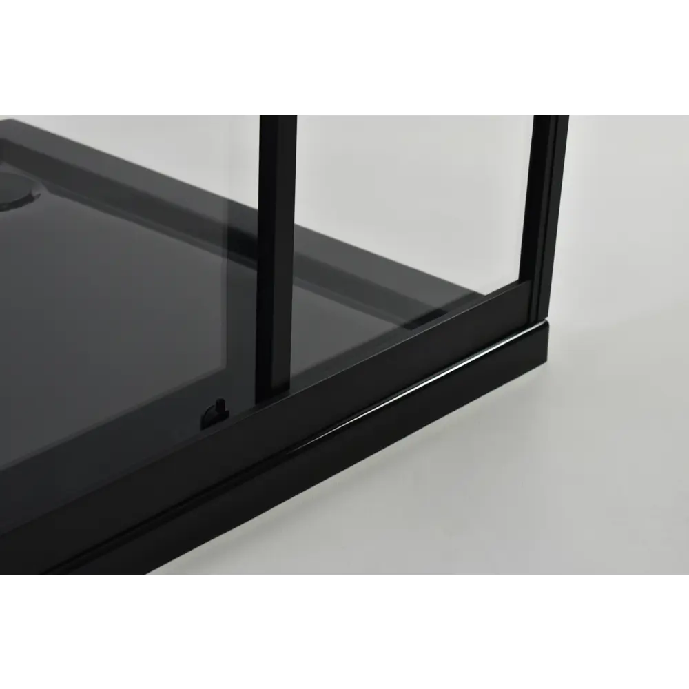 МЕТАКАМ Душевой уголок квадратный 80×80 см с черным профилем и стеклянными створками 89361541 STLM-0968051 - Вид №25