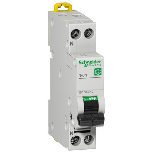 M9P22640 Автоматический выключатель Multi9 1P+N 40А (C) 10кА Schneider Electric Multi 9