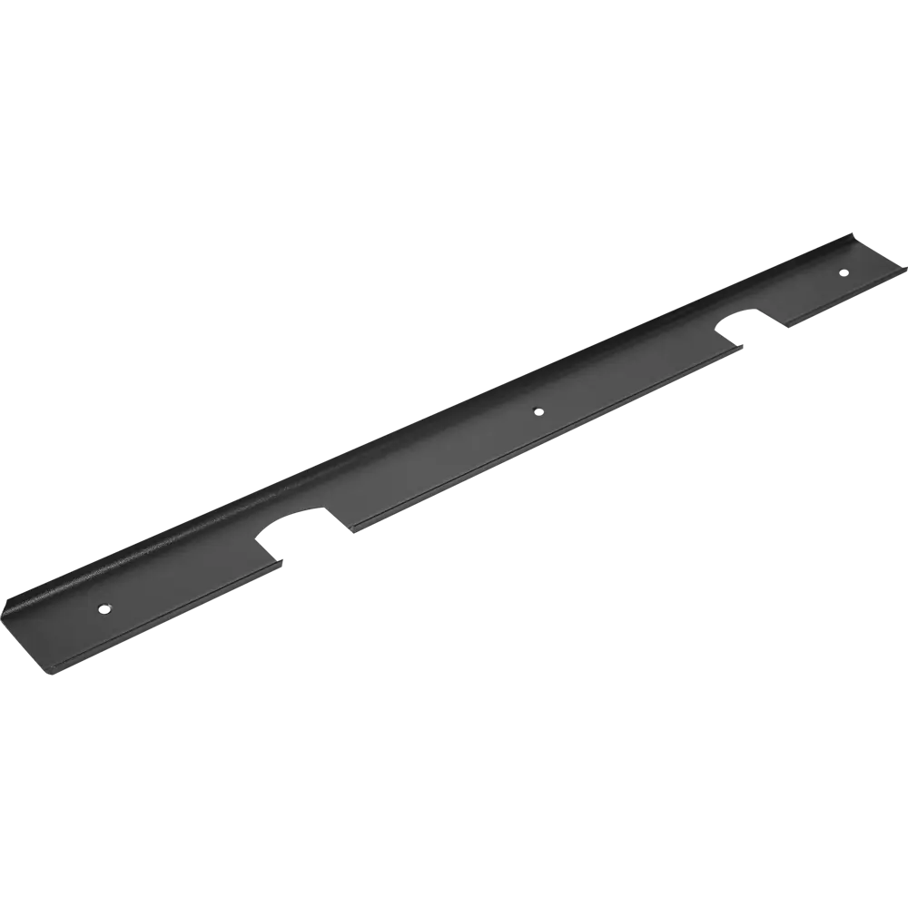 Планка угловая L-образная R5 60x3.8 см для столешницы 3.8 см цвет черный Santreyd STLM-2096538 - Вид №2
