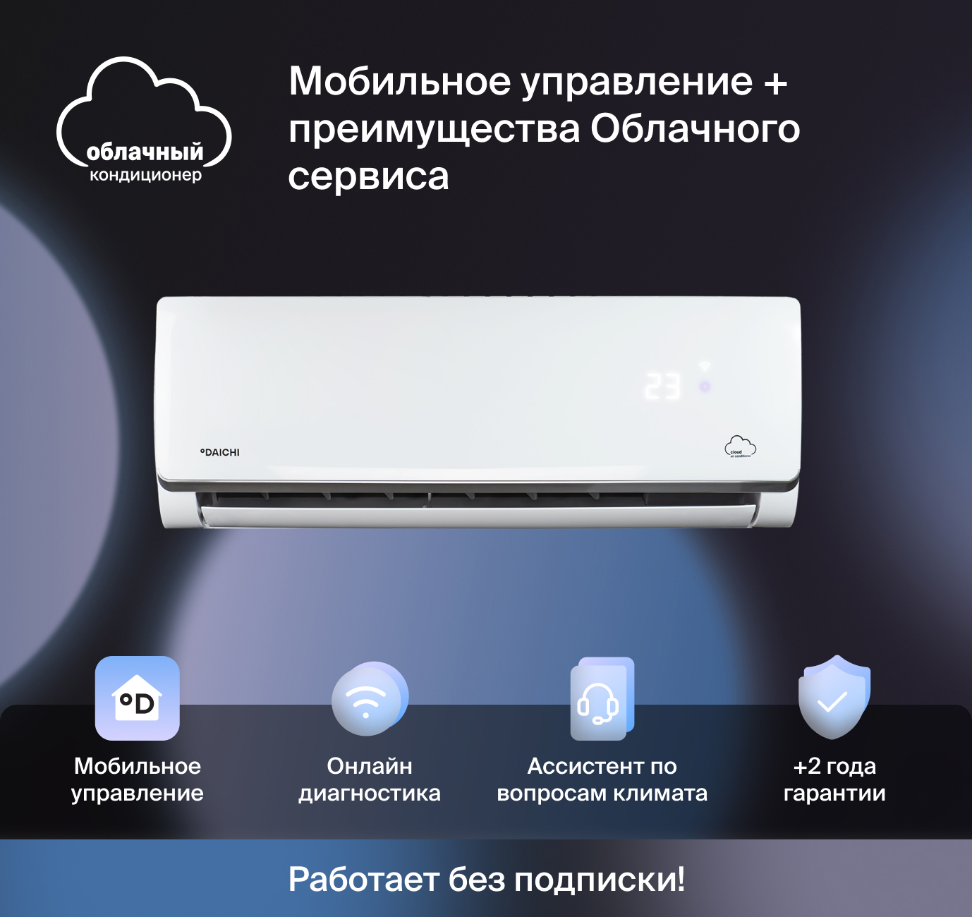 90492920 Сплит-система облачная Alpha A50AVQ2/A50FV2_UNL 18K BTU охлаждение/обогрев STLM-0250824 DAICHI