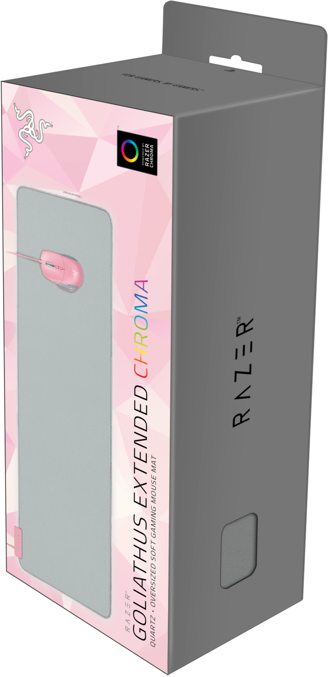RZ02-02500316-R3M1 goliathus extended chroma - quartz - gaming mouse mat Razer Santreyd  - Вид №2