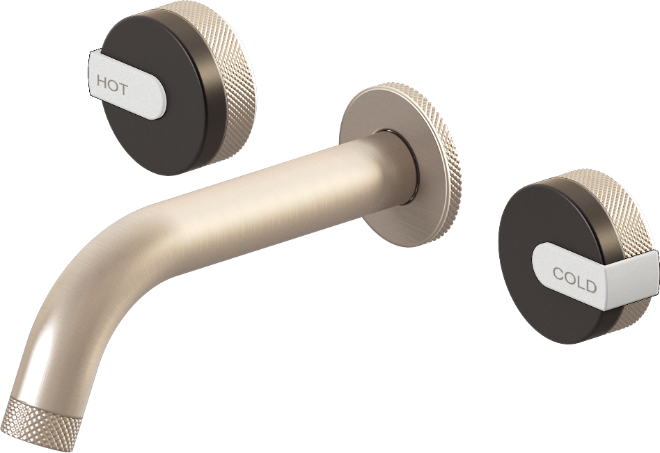 E-11530-R1GM-L1WT-SN Смеситель для умывальника из 19,1см носикем (внешняя часть) GRAFF MOD+