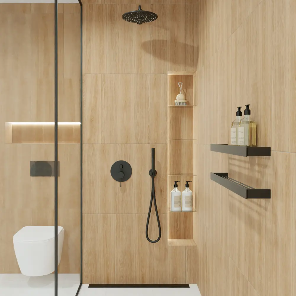 Плитка настенная Нефрит-керамика Armand Pro 60x30 см 1.8 м² матовый цвет коричневый STLM-2114389 - Вид №5