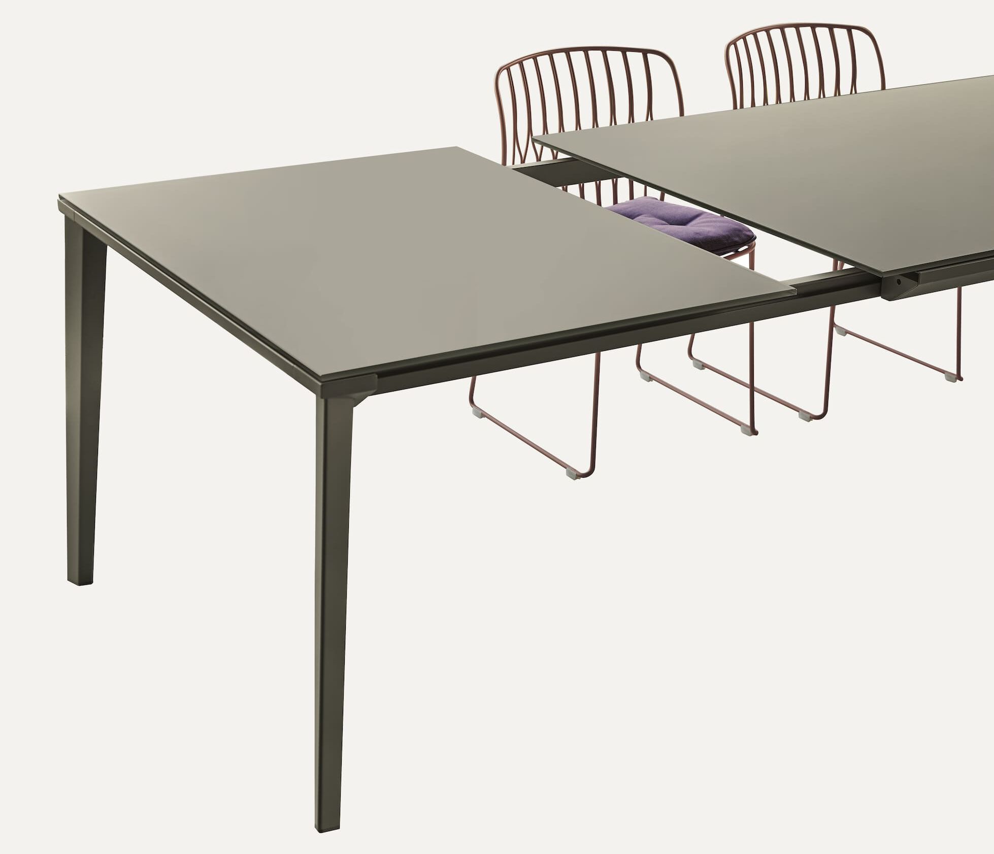 Выдвижной металлический обеденный стол и Супермармо Bontempi Casa ECHO ARCH-00029914 - Вид №8