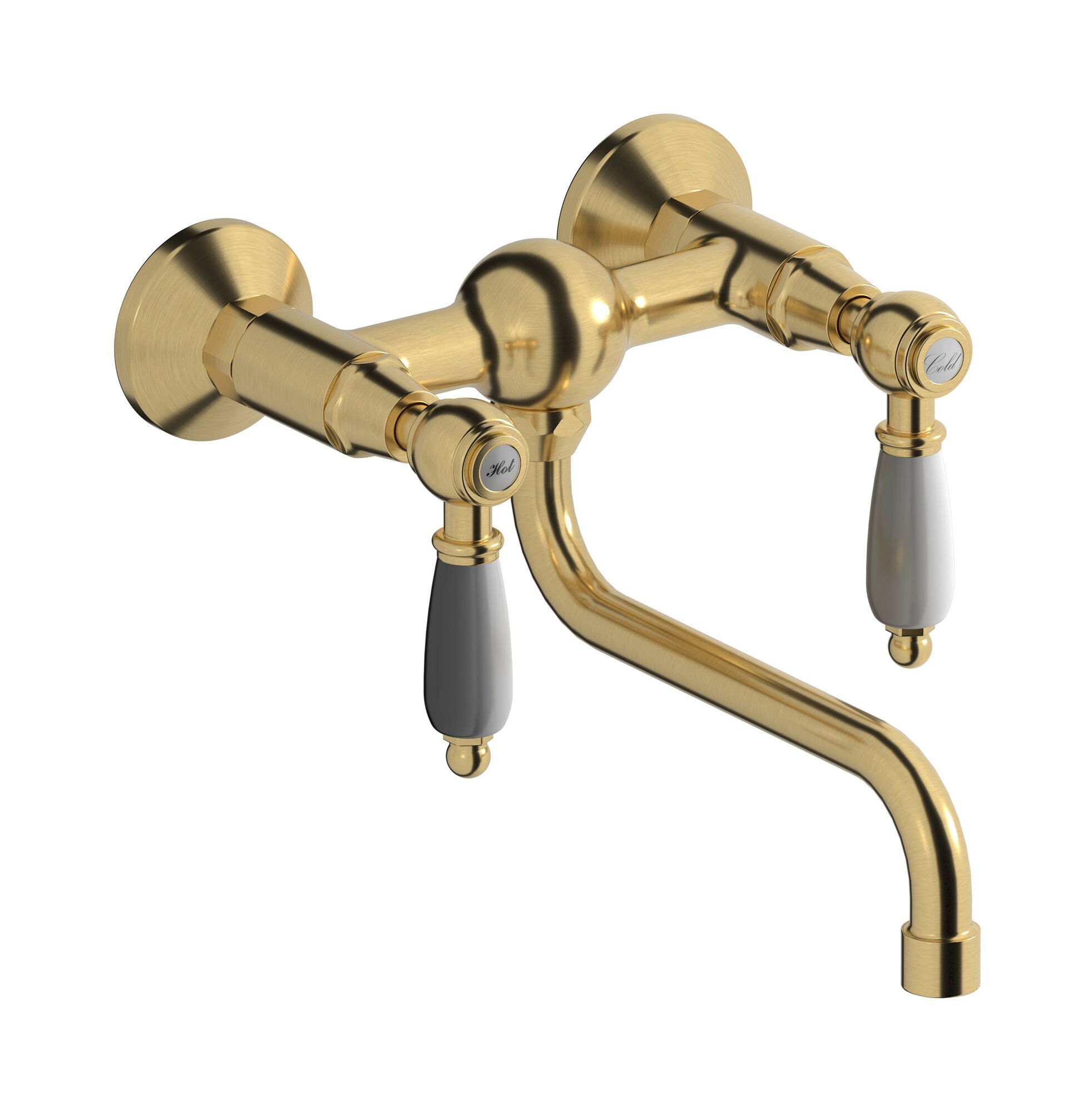 Настенный смеситель для кухни с 2 отверстиями IB Hermes + Hermes Elle ARCH-00019659 - Вид №2