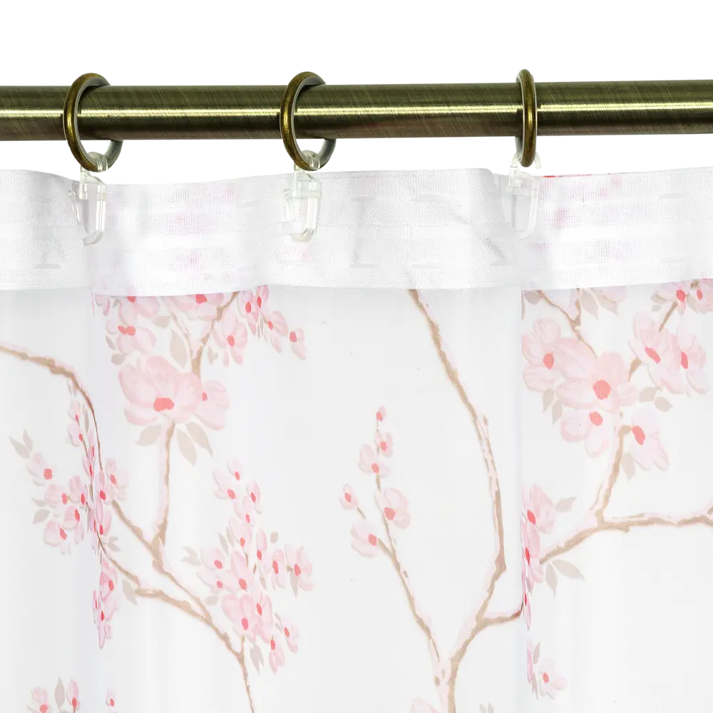 Тюль на ленте «Ван Гог, цветы», 250х260 см, цвет серый SEASONS STLM-2191117 - Вид №5