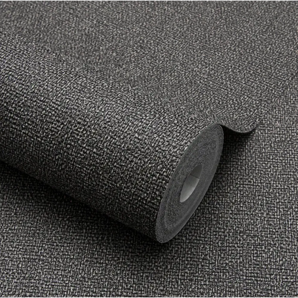 Флизелиновые обои Wallsecret Siam черные рельефные 1.06 м 89432850 STLM-1568358 - Вид №2