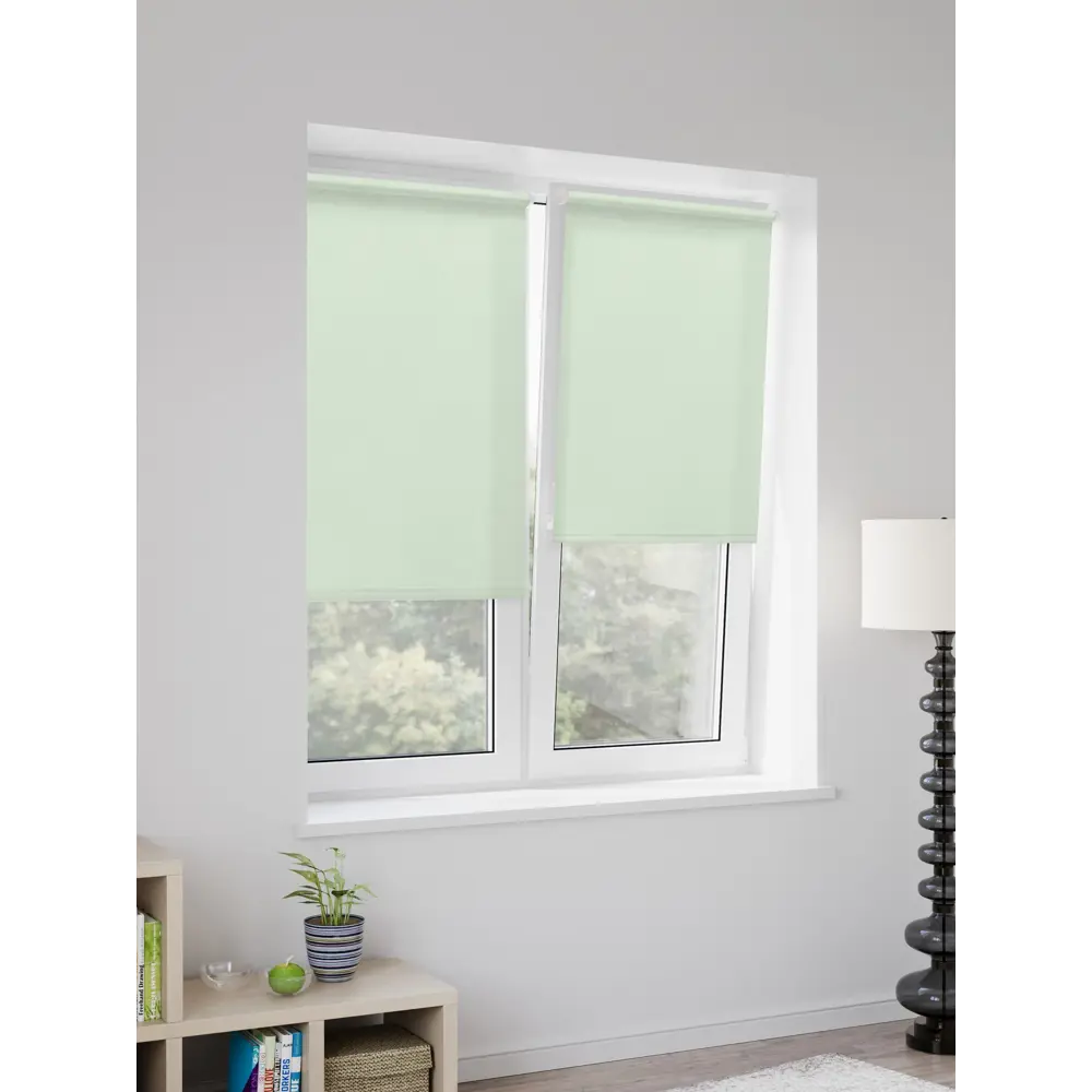 Штора рулонная Miamoza 70x160 см цвет салатовый 86906825 STLM-2115637 Плайн - Вид №2