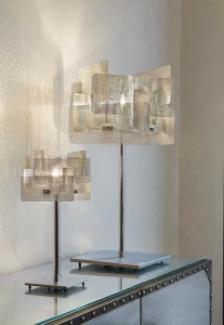 Thierry Vidé design Настольная лампа из нержавеющей стали Cube