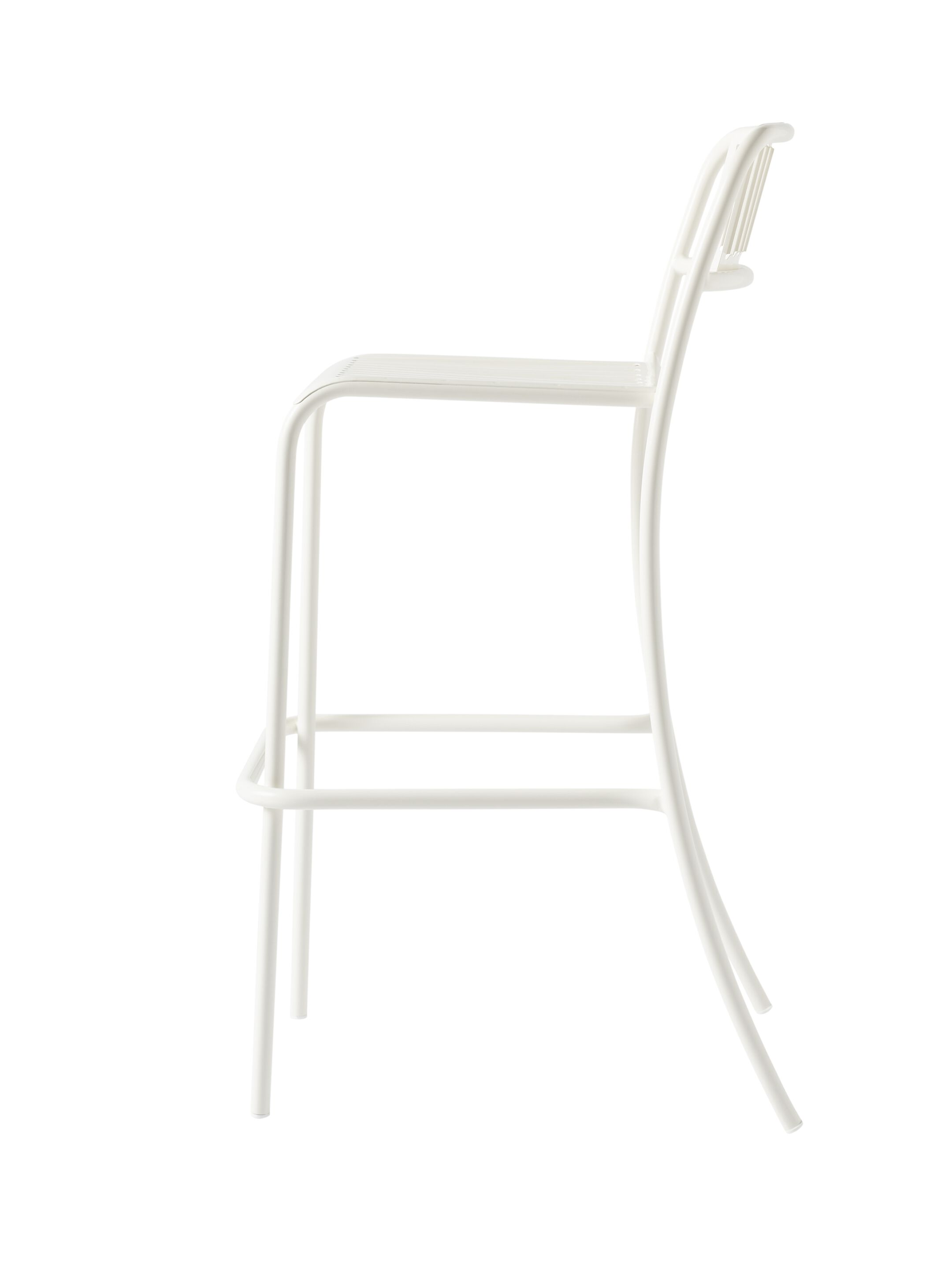 Садовый стул из нержавеющей стали со спинкой Tolix ARCH-00116776 - Вид №2