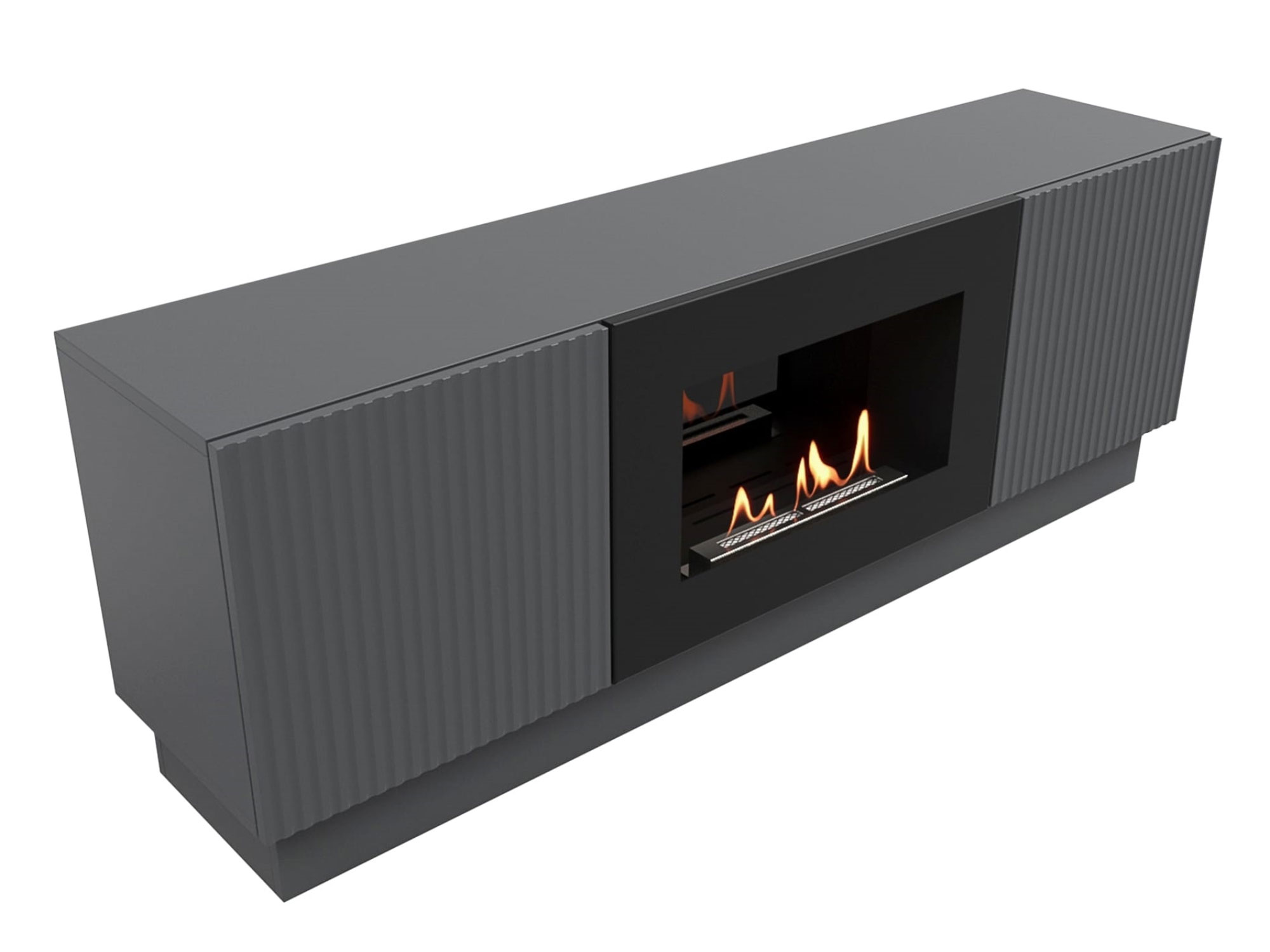 9101966 Биокамин с тумбой Firelight BFP/P-1400L черный STDN-0065450 - Вид №2