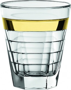 10626892 Vidivi Набор из 6 стаканов для воды 340мл "Багетт" (золотой кант) Стекло