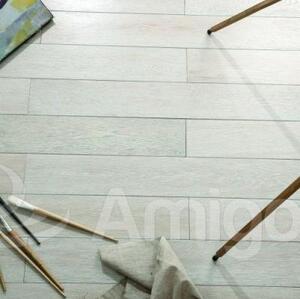 Массивная доска Amigo Classic Белая Ночь Дуб Селект с брашью (Текстурированная) 400-1600х127 мм.