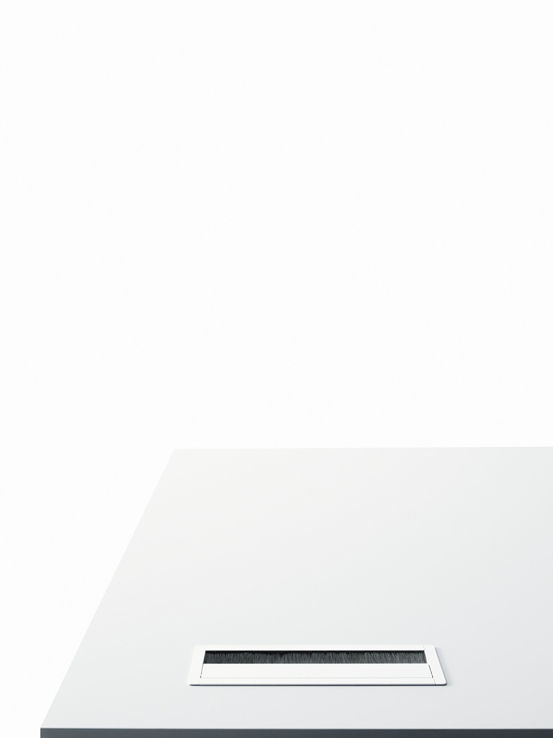 Прямоугольный стальной стол с ящиками Desalto HELSINKI ARCH-00133665 - Вид №3