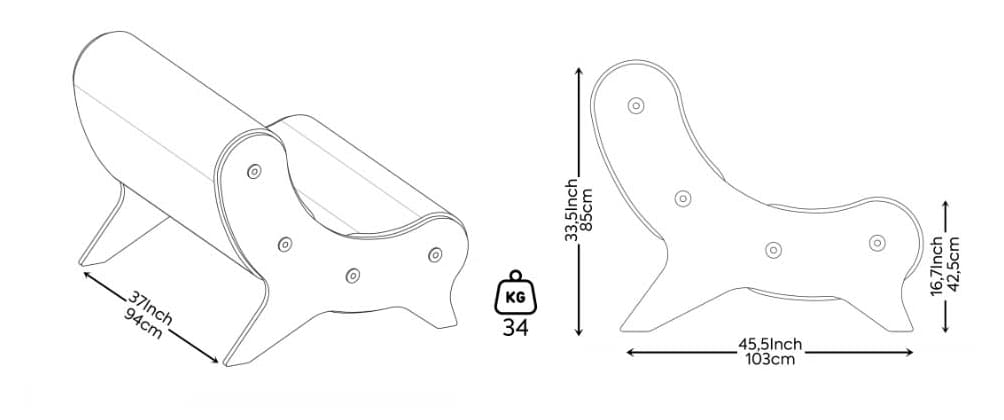 Кресло с подлокотниками KUUMO ARCH-00138192 - Вид №1