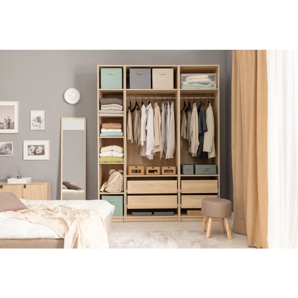 Santreyd Полка Лион для систем хранения в стиле дуб комано 85205670 STLM-0059914 - Вид №6