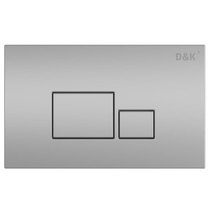 90763935 Панель смыва DB1519002 цвет серый Quadro STLM-0372969 D&K