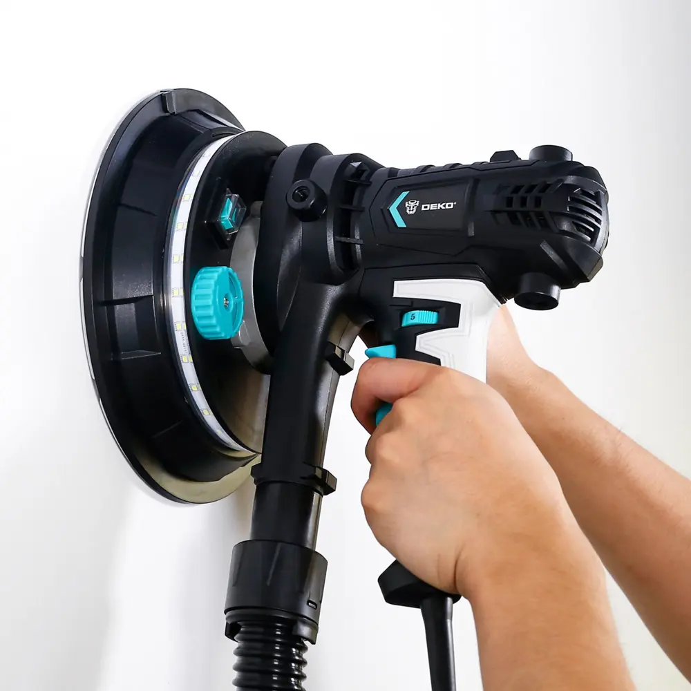 Машина шлифовальная для стен и потолков сетевая Deko DKG900, 900 Вт, 180 мм STLM-2128902 - Вид №11