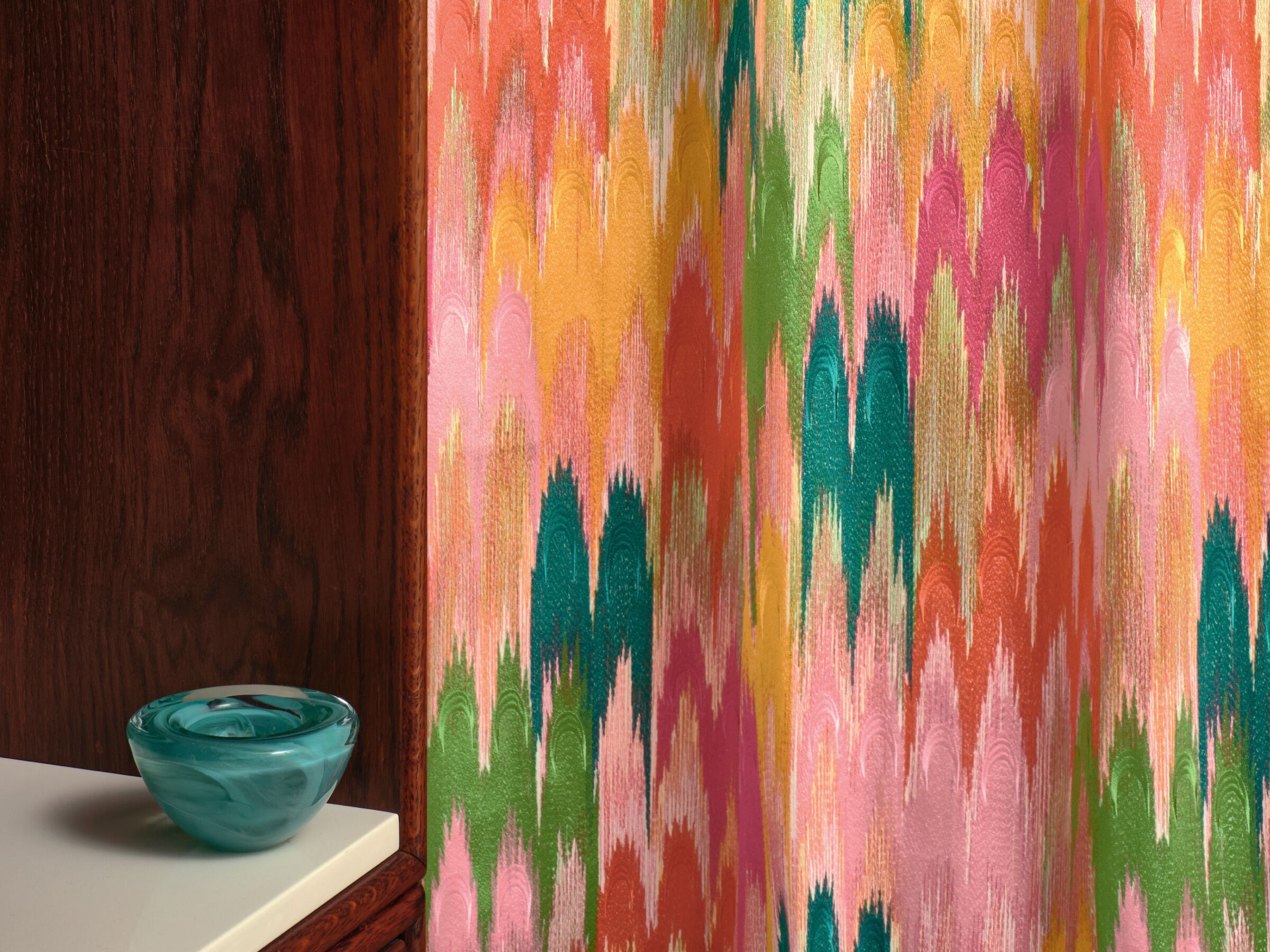 Хлопчатобумажная ткань с вышивкой Élitis Excentric ARCH-00039674