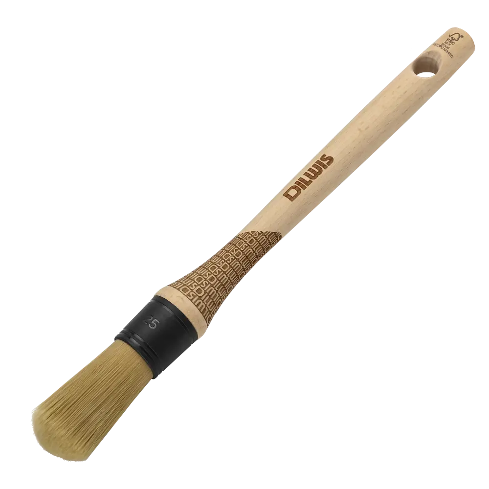Кисть круглая универсальная 25 мм DILWIS синтетическая щетина STLM-2117277