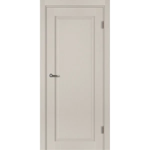 Комплект двери Пьемонт глухая 60x200 см HardFlex цвет платина светлая без доборов