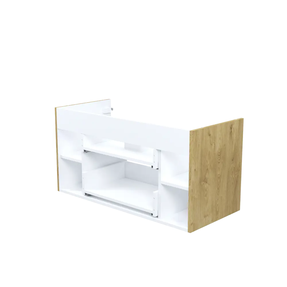 Корпус тумбы подвесной Iddis Lahta LAH10V0i95 50x98.4x43.3 см цвет дуб светлый STLM-2081621
