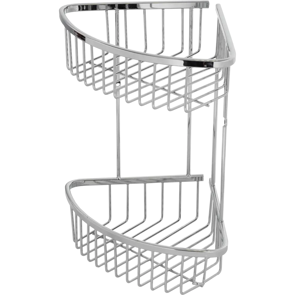 Полка для ванной комнаты Verran двухъярусная, 25x30x19.5 см STLM-2034553