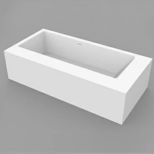 Dimasi Ванна прямоугольная отдельностоящая Ivory Basic 1 белая