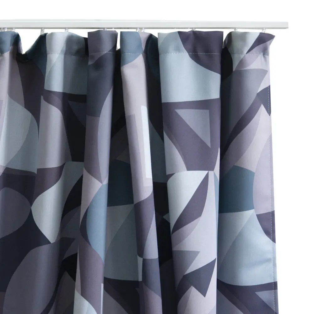 Штора на ленте Тундра 150x260 см цвет серо-зеленый SEASONS STLM-2169596 - Вид №3