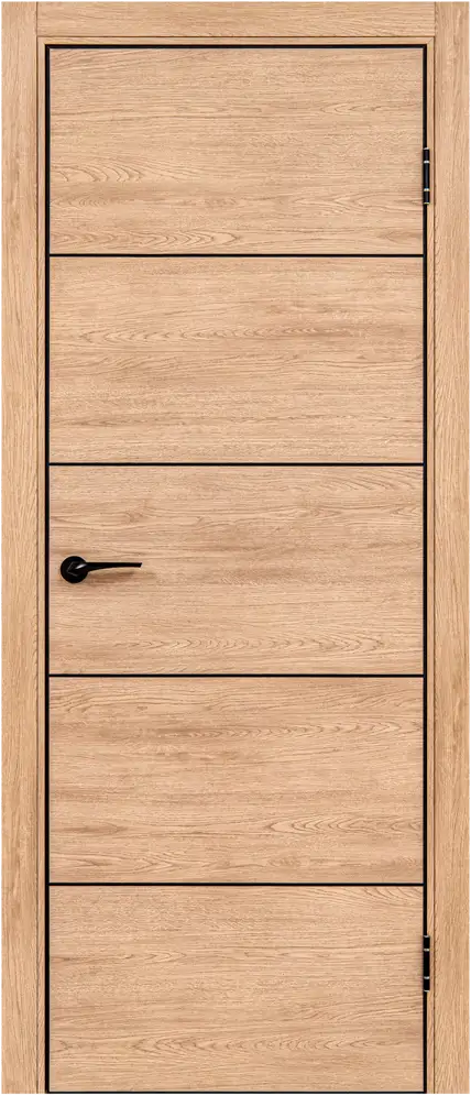 PORTIKA Межкомнатная дверь Борно 54 в цвете Органик Оак с фурнитурой 87418049