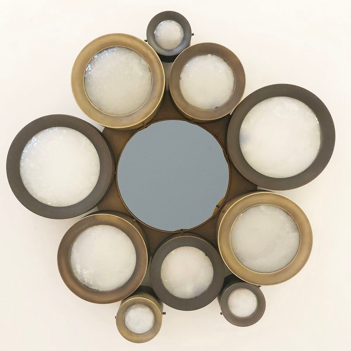 Потолочный светильник из металла и муранского стекла GASPARE ASARO HELIOS 44 ARCH-00081957 - Вид №1