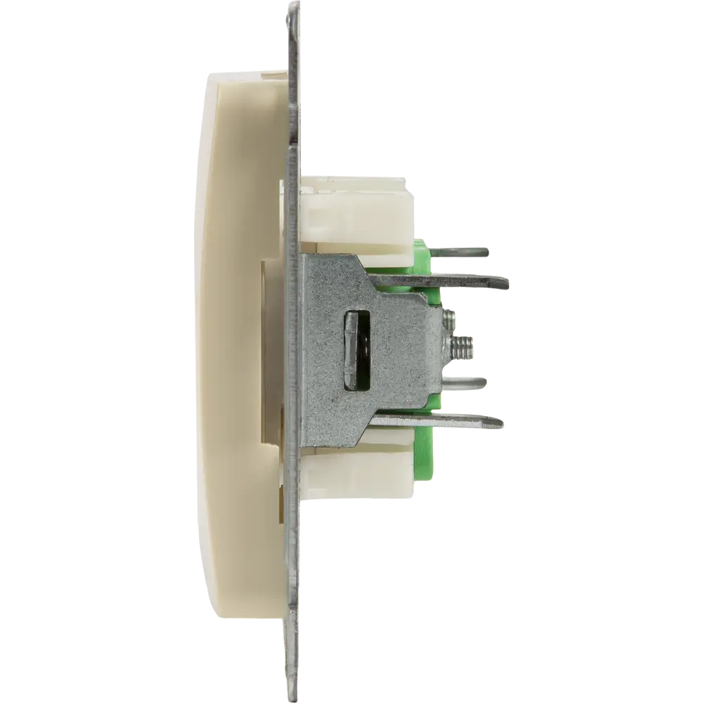 Розетка встраиваемая Hegel Мастер цвет слоновая кость STLM-2082193 - Вид №2