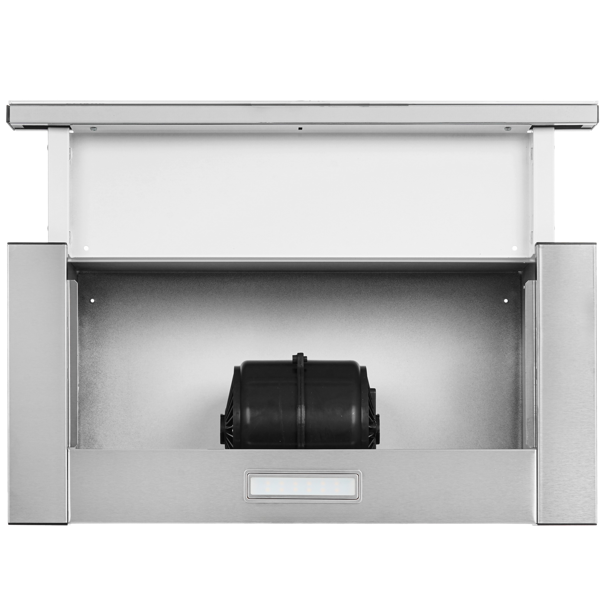 1183421 Вытяжка телескопическая ELIKOR Интегра Glass 60Н-400-В2Д серебристый/белый STDN-0125887 - Вид №8