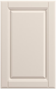 Фасады для кухни Кантри Фрезеровка «Прямоугольник Фолк» 103 Топлёное молоко