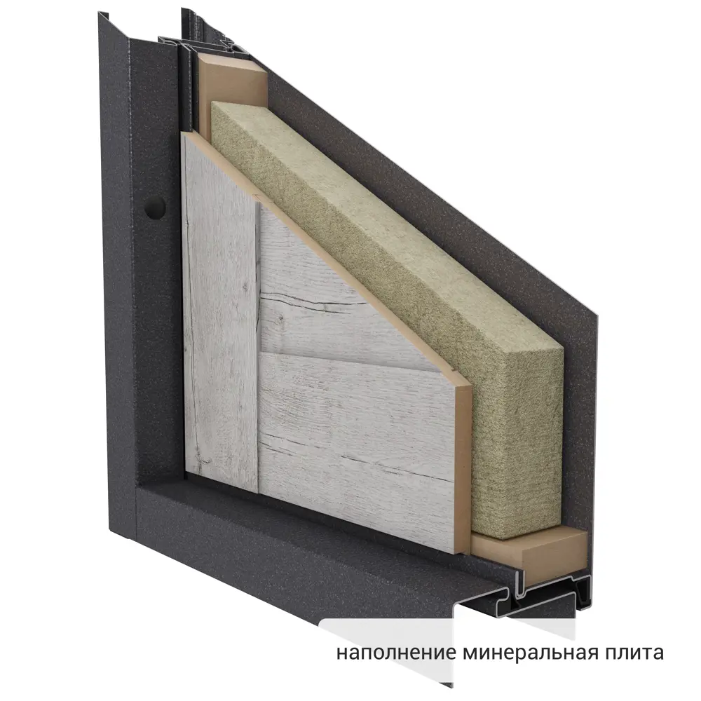 Дверь входная металлическая Страйд Тиволи 950 мм правая цвет серый TOREX STLM-2048223 - Вид №14