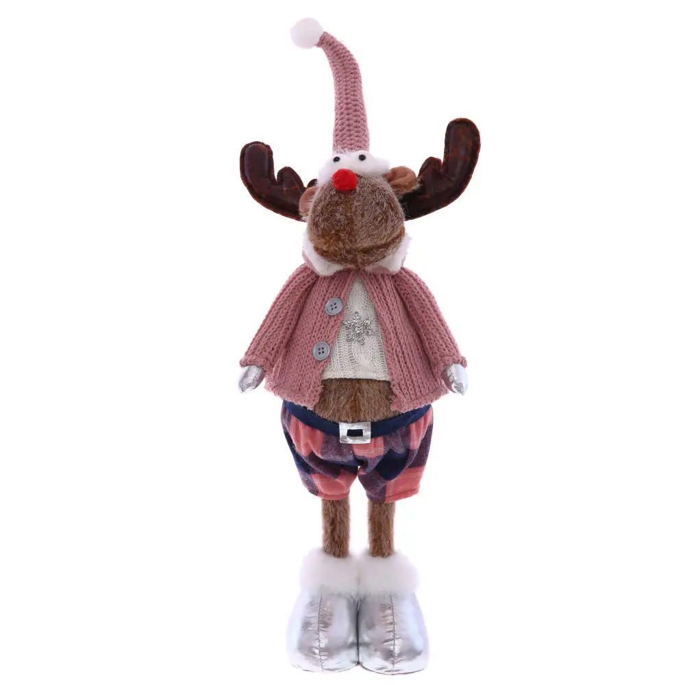 Новогодняя мягкая игрушка Олень в розовом костюме h 56 см 83560540 STLM-2137569 Santreyd  - Вид №2