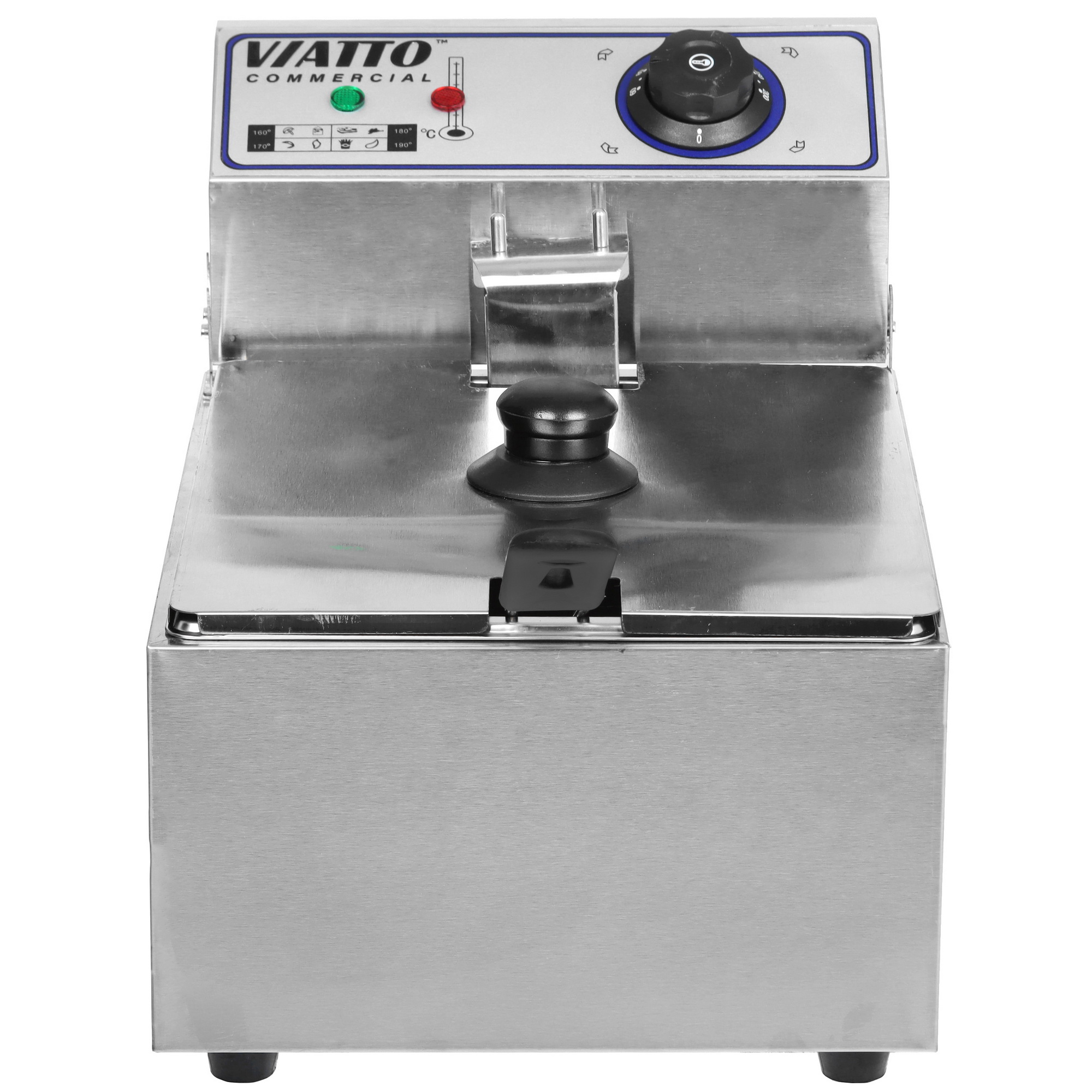 9909638 Фритюрница VIATTO EF‑6L серебристый STDN-0085824 - Вид №1