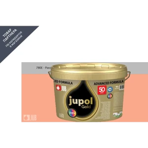 Краска для стен и потолков высокоукрывистая моющаяся Jub Jupol Gold 1009806 цвет 780e оранжевый 2 л
