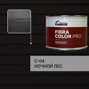 91865011 Краска фасадная для фиброцементного сайдинга Forside C-04 полуглянцевая цвет ночной лес 4.5л STLM-1512224