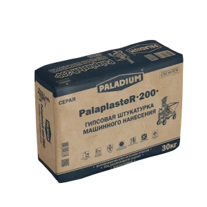 Гипсовая штукатурка Paladium PalaplasteR-200 для машинного нанесения 30 кг 83427216