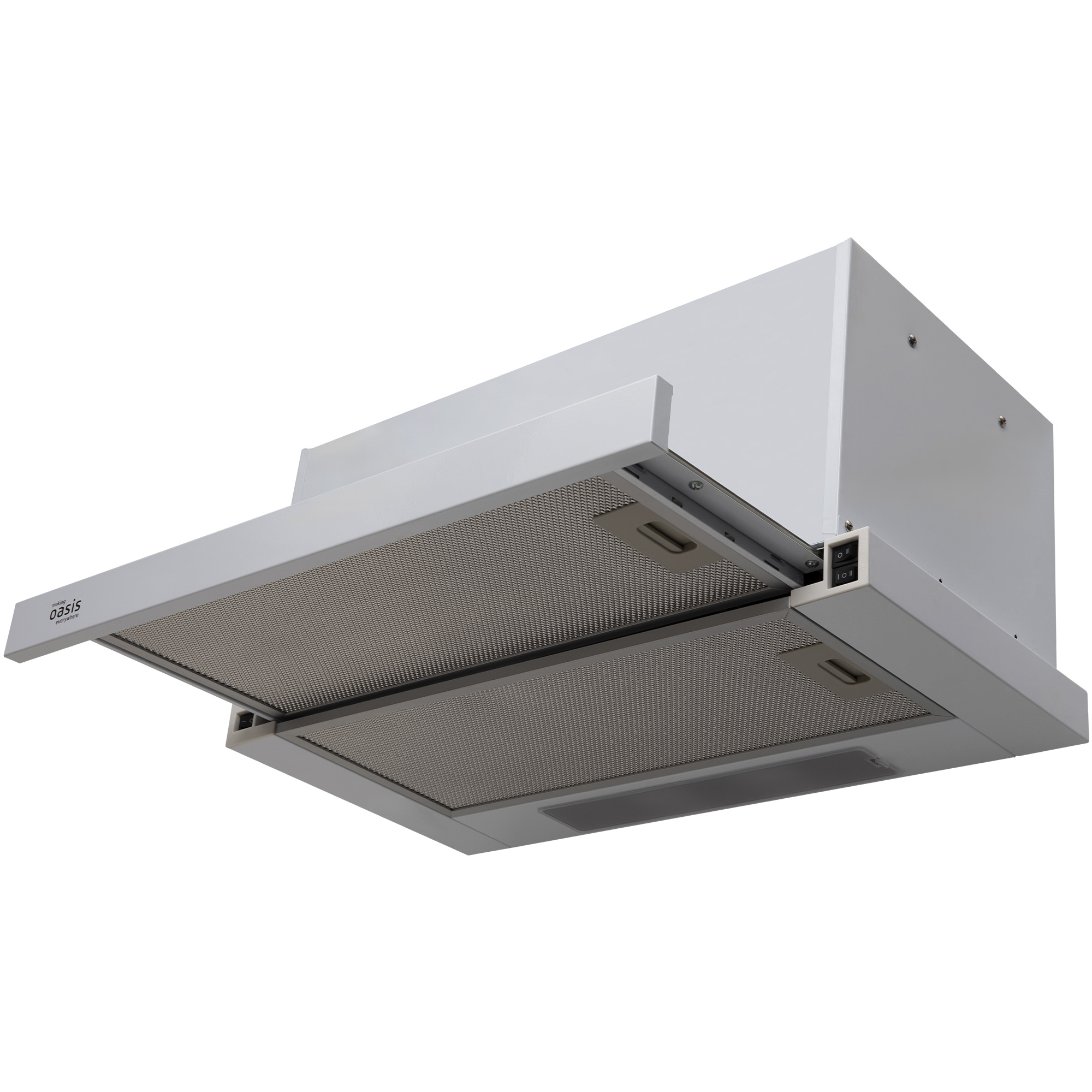 8166174 Вытяжка телескопическая Oasis VT-60W белый/белый STDN-0127528 - Вид №2