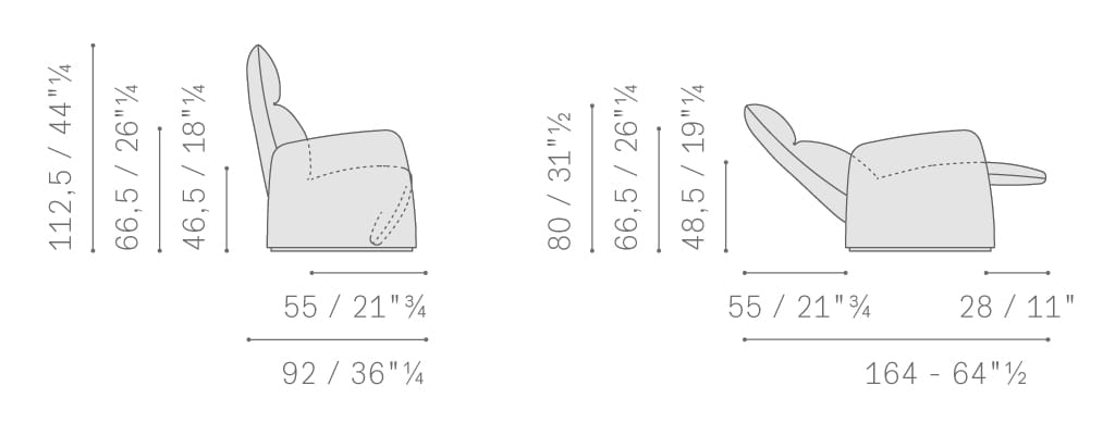 Poltrona home theater Poltrona Frau коллекция-диваны и кресла ARCH-00019961 - Вид №6