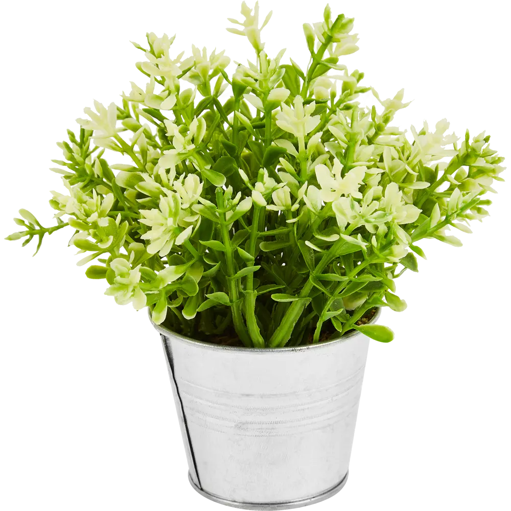 Искусственное растение в металлическом горшке 114754 ø16 h15 см Santreyd STLM-2173474 - Вид №9