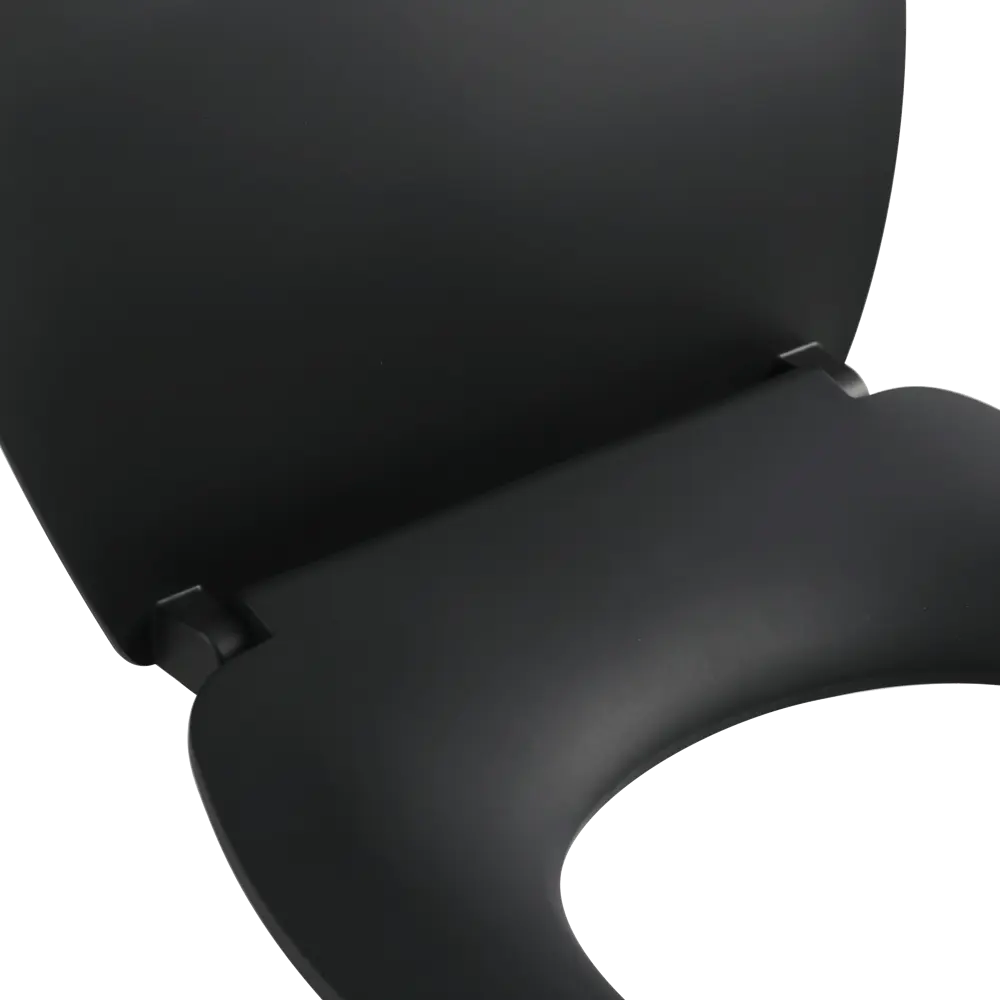 Сиденье для унитаза KONSENSA Силла с микролифтом цвет черный STLM-2146568 - Вид №6