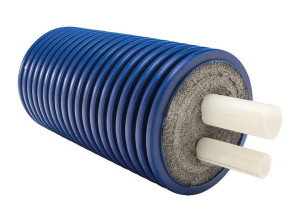 Предварительно изолированный гибкий трубопровод для acs