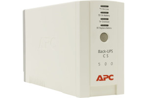 18827148 Источник бесперебойного питания Back-UPS CS, OffLine, 500VA / 300W, Tower, IEC, USB BK500EI APC