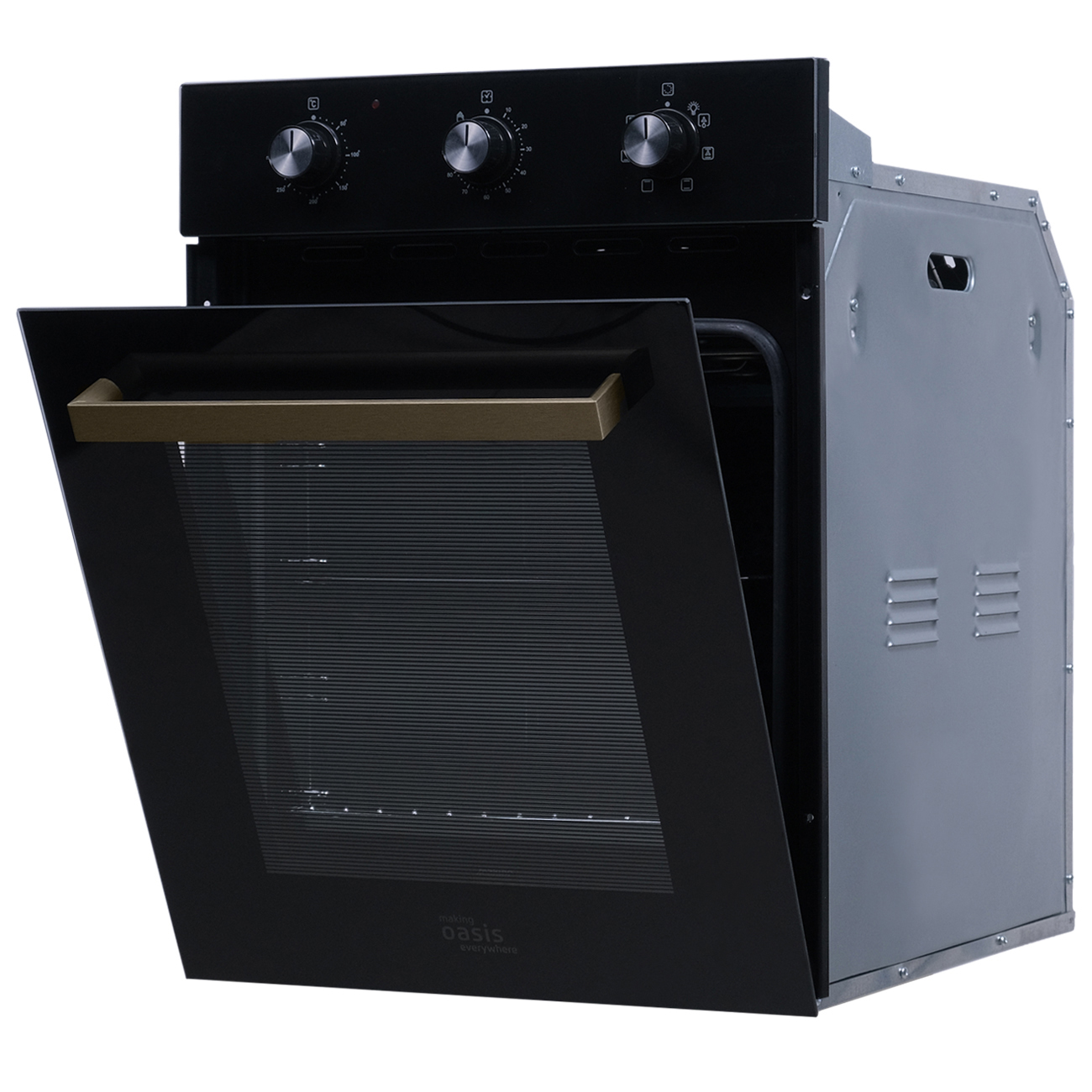 9136715 Электрический духовой шкаф Oasis D-45MMB черный STDN-0007781 - Вид №3