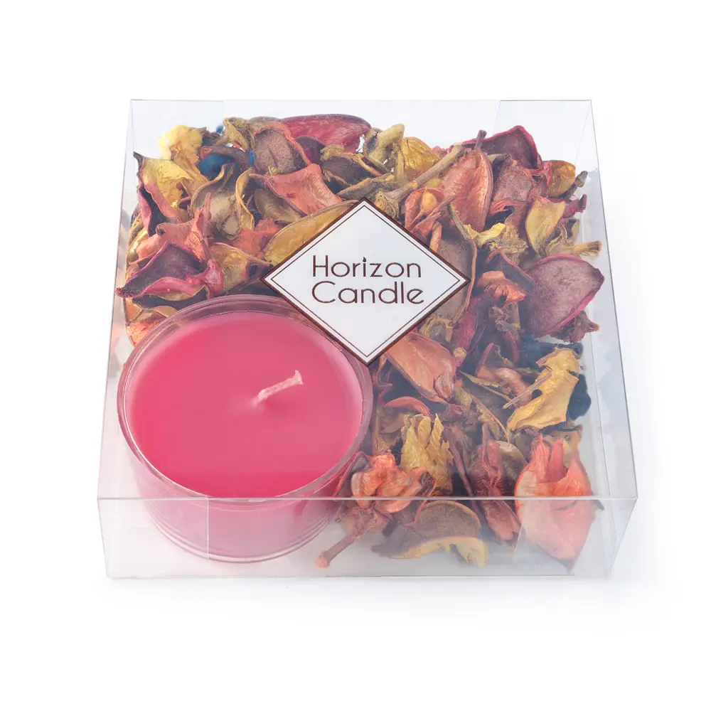Свеча чайная ароматизированная с саше Клубника красная 3.3 см HORIZON CANDLES STLM-2204418 - Вид №1