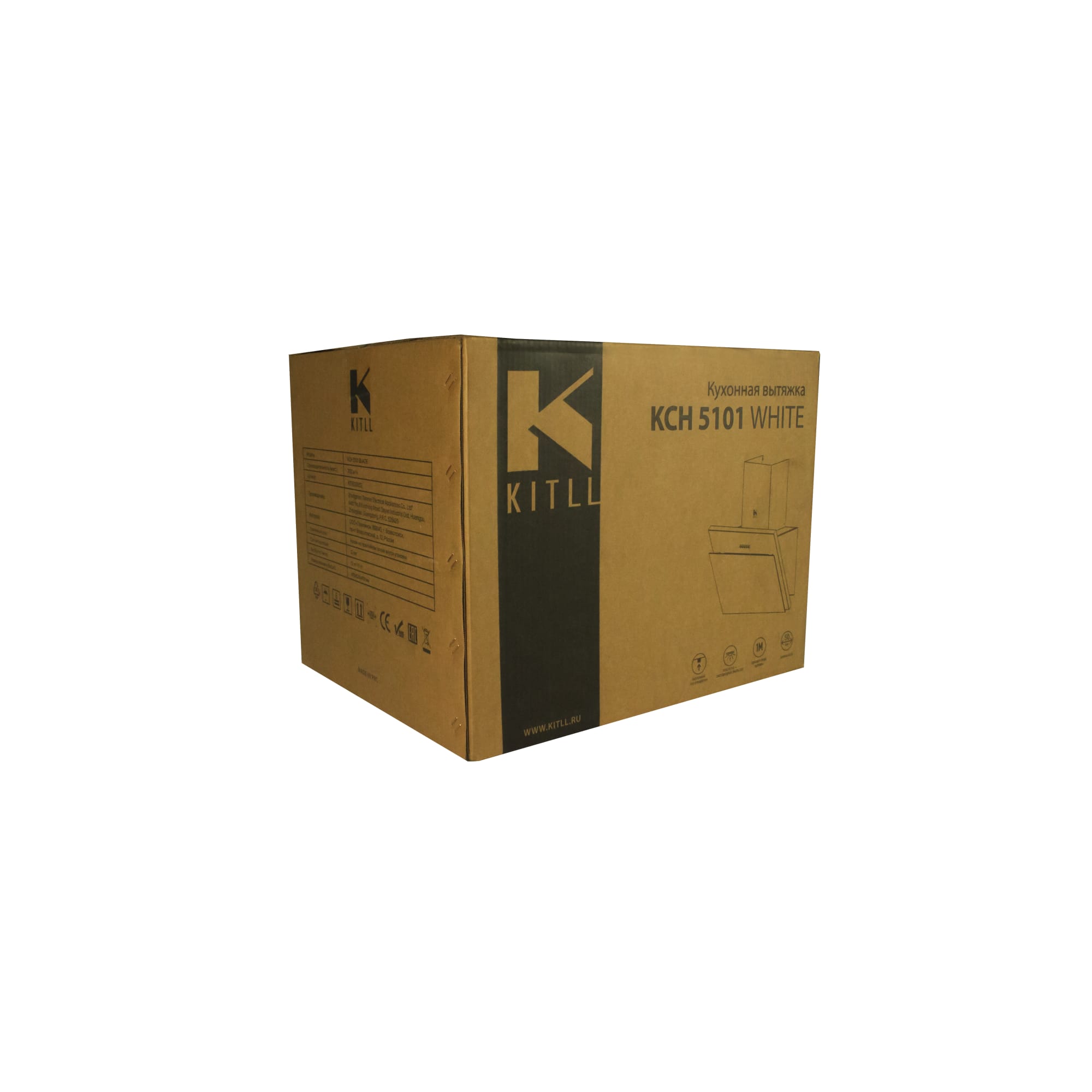 85378086 Вытяжка KCH 5101 50 White, 50 см, цвет белый Santreyd  - Вид №4