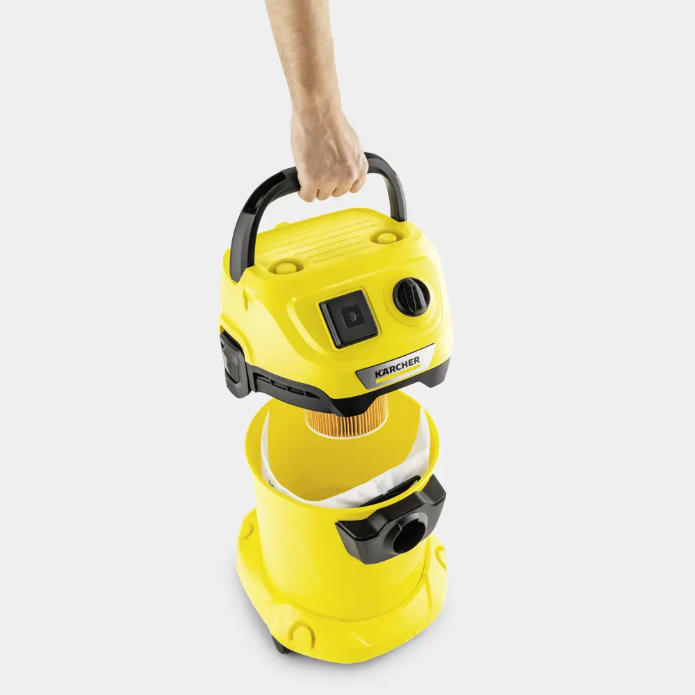 Пылесос строительный Karcher WD 3 P V-17/4/20, 1000 Вт, 17 л 87106904 STLM-2188910  - Вид №12